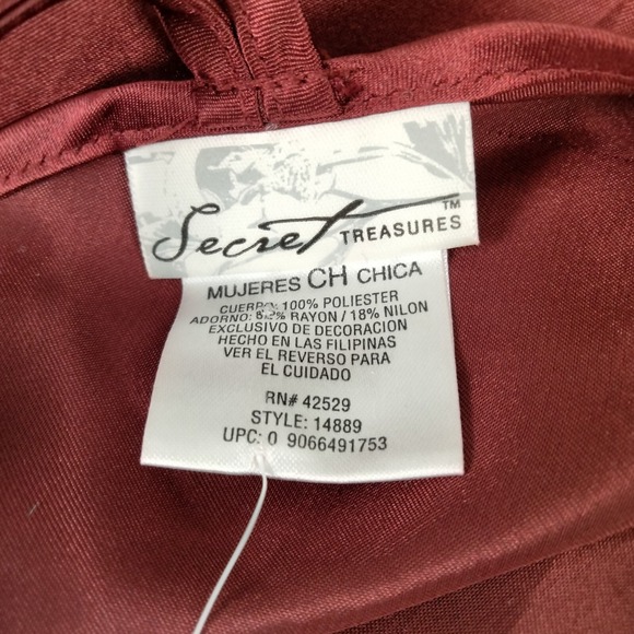 Vintage Y2K Secret Treasures Ballet‎ Gown Small Velour Satin Whimsigoth Fairy - Picture 13 of 15